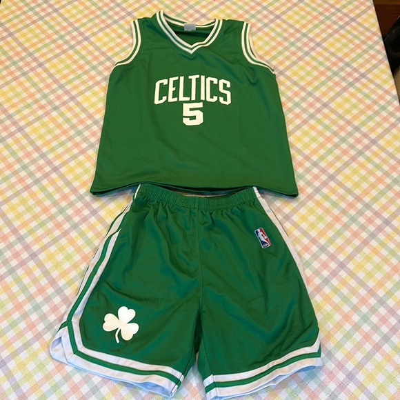 NBA Matching Sets Boston Celtics Nba Youth Team Uniform Jersey And